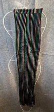 Granny Takes a Trip Rare Velvet  Ribbon Pants England 1970s R&R Fashion Unisex