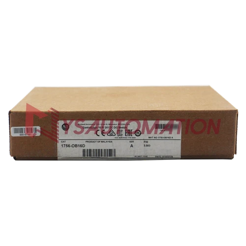 New Allen-Bradley 1756-OB16D ControlLogix 16 Pt 24V DC D/O Module