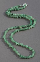 Green Aventurine Long Line Necklace 36 Length Green Aventurine Long Line Necklace 36 Length