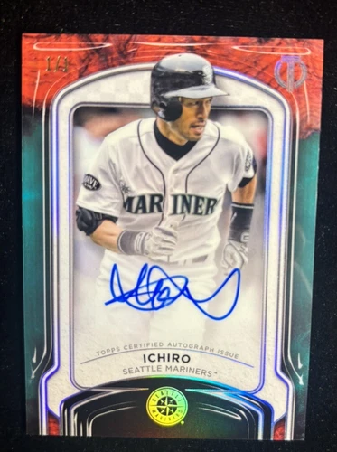 2022 Tribute Career Achievement Award Autograph Card Ichiro 1/1 HOF 🔥 🔥