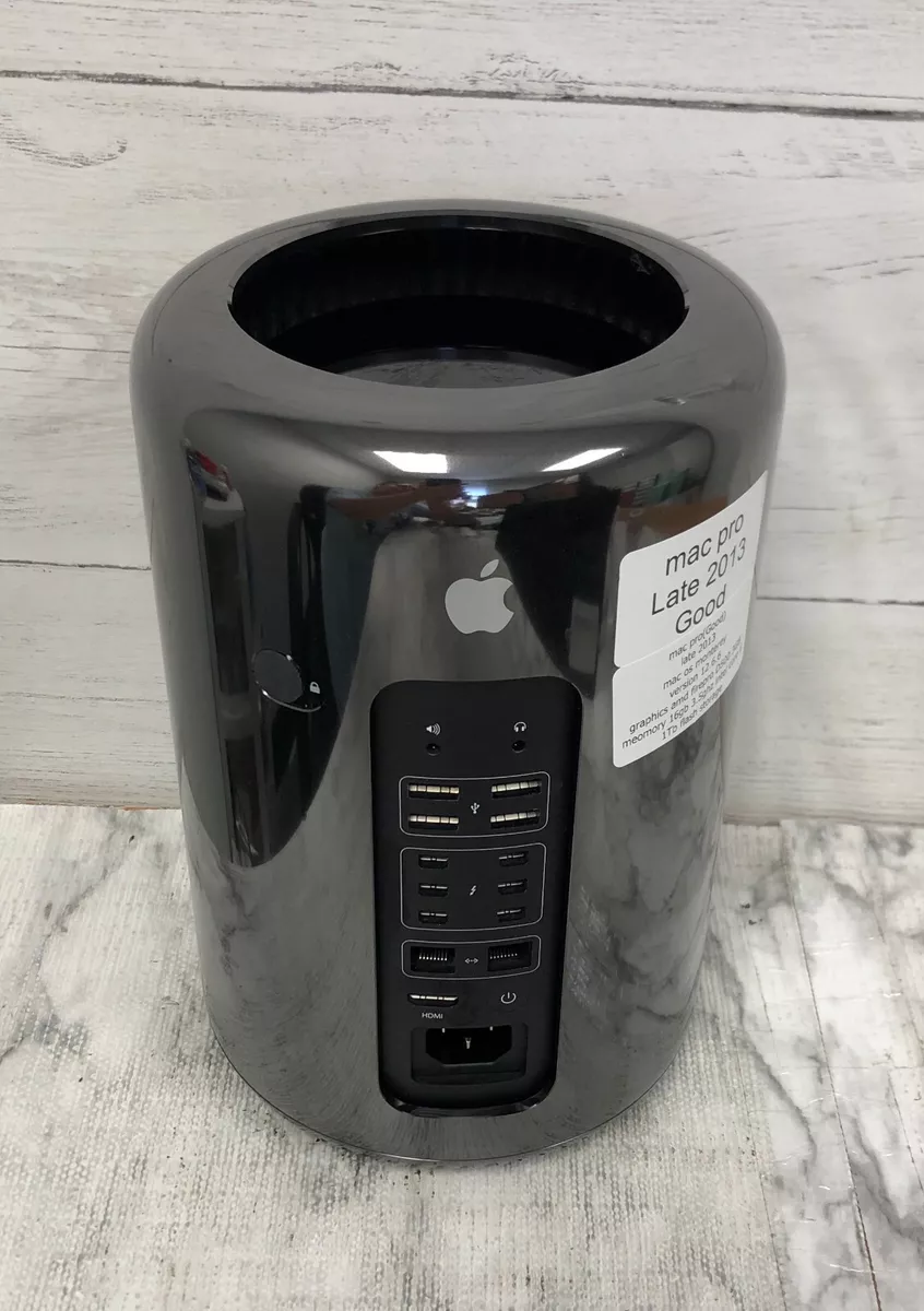 Mac Pro Late 2013 3.5GHz | Dual D500 3GB| 16GB RAM 1TB SSD | Apple