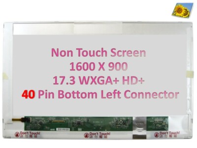 Schermo LCD 17.3 Pollici Toshiba Display LCD LED 17.3 HD Per Toshiba Satellite L875D-S7332 - Schermo Ricambio 1600x900, 40 Pin Schermo Toshiba Satellite L875D