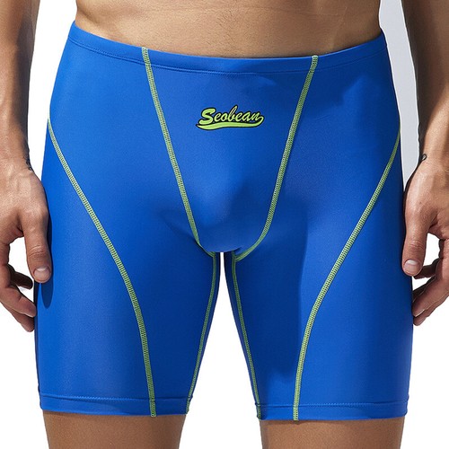 SEOBEAN Herren Nylon Low-Rise Long Leg Bademode Badeshorts M-2XL - Bild 23 von 26