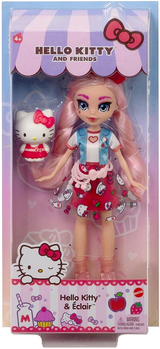 Mattel Sanrio Hello Kitty Figure & Éclair Doll - Gww96 for