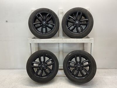 マロンブラウン 35cm Mini Cooper Wheels 5-Star Double Spoke Black R124