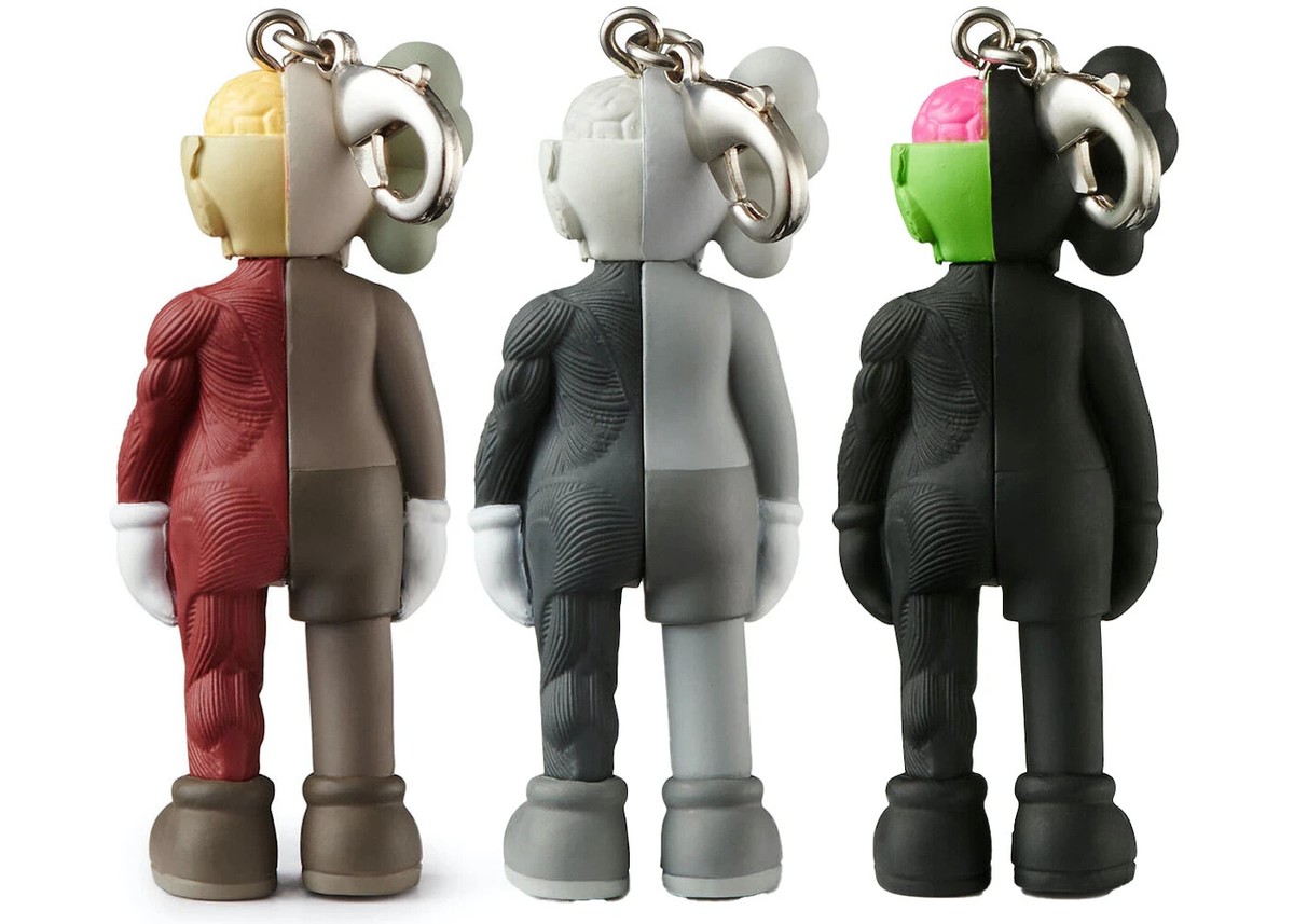 Tokyo Limited Kaws First Companion Keyholder Flayed Brown Tokyo Limited Kaws First Companion Keyholder Flayed Brown