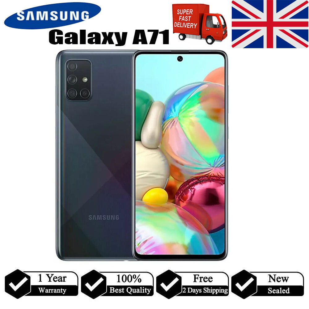 NEW in box Samsung Galaxy A71 4G A715F/DS-128GB-6.7