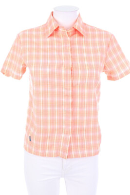 odlo Hemd-Bluse mit kurzem Ärmel XS apricot rosa NEU