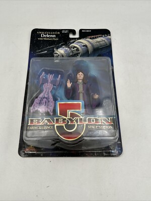 Babylon 5 Ambassador Delenn Minbari Flyer Figure Exclusive Premiere 1997 - New