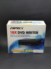 Emprex 18x DVD Writer DVD+R/RW, DVD-R/RW, DVD-RAM & CD-R/RW 