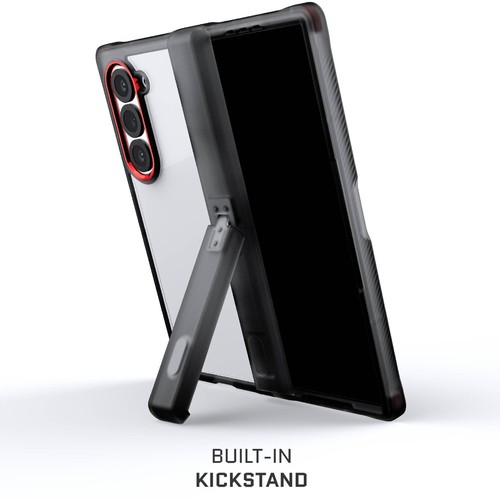 Z Fold 6 Case Clear with Stand and Hinge Protection Phone Cover | Ghostek COVERT - Picture 6 of 32