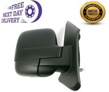 Renault Trafic 2014-2019 Electric Door Wing Mirror Black Driver Side Off Side
