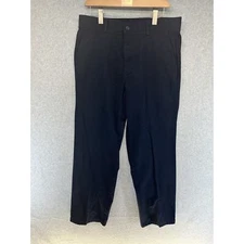 Dockers Mens Pants Size W34 X L30 Navy Blue Straight Leg Chino with Pockets