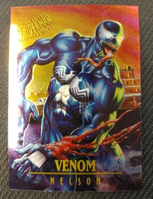 VENOM 1995 FLEER ULTRA Spider-Man Nelson 7 OF 9 Limited Edition
