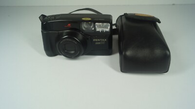Pentax Zoom 90 Point & Shoot analoge Kleinbildkamera mit Tasche ungetestet