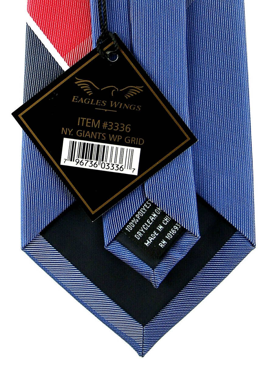 ベアー様 New York Giants Men's Neck Tie Licensed NFL NY Football Sports Fan