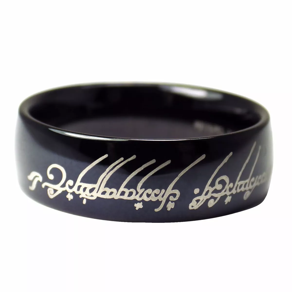 Black Lord of the Rings Tungsten Carbide Ring