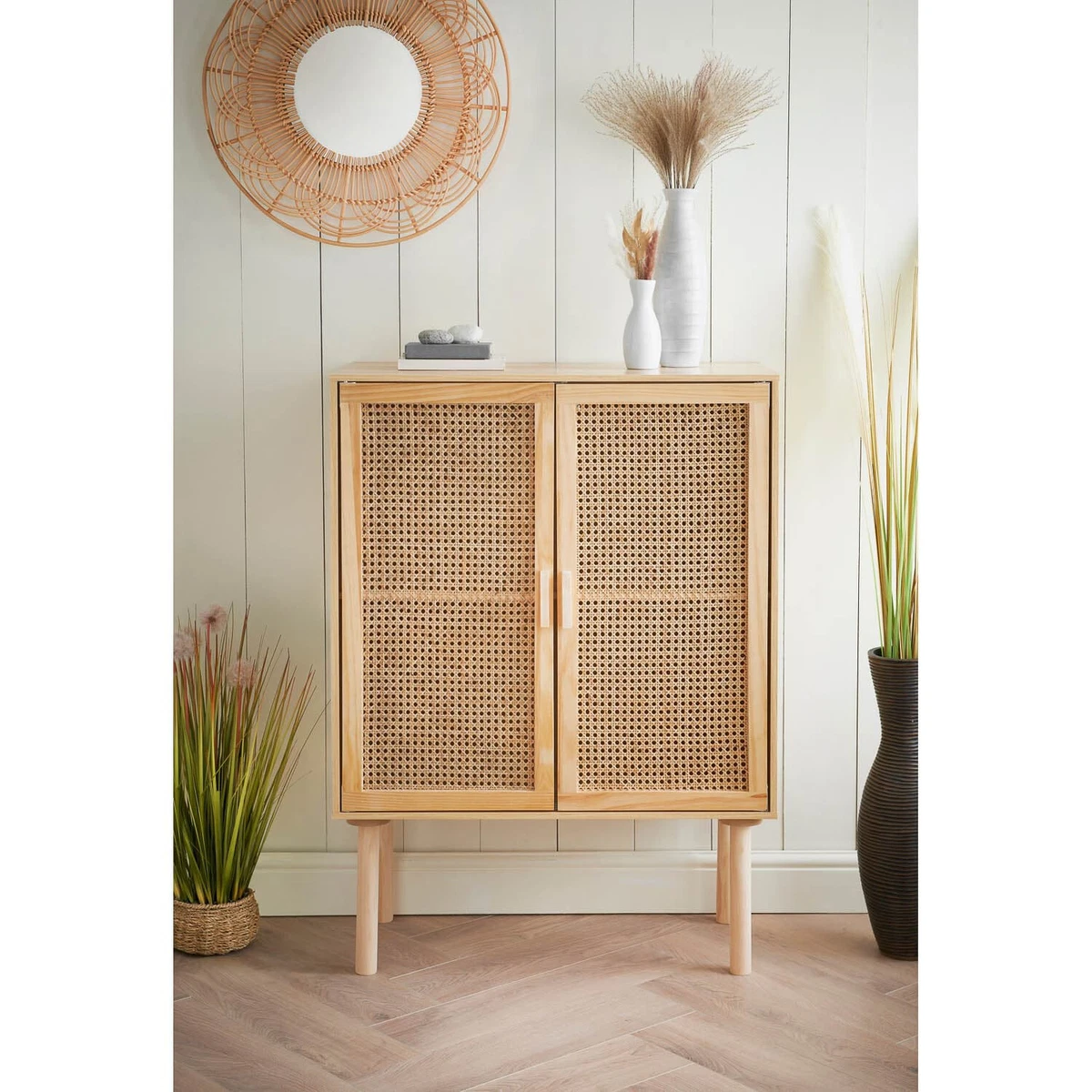 Urban Rattan Paradise Tall Cabinet Sideboard Natural eBay