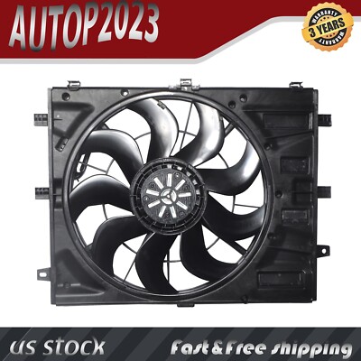 Radiator Cooling Fan Assembly for 18-19 Chevrolet Equinox 2018-19 GMC Terrain