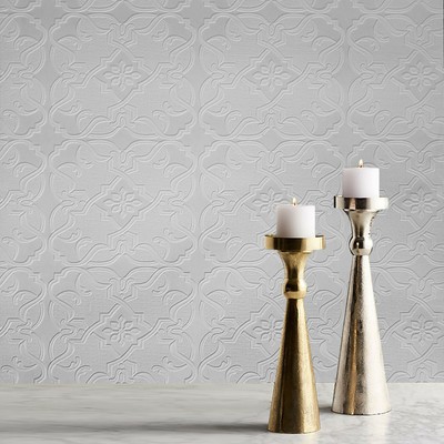 Wallpaper Textured Anaglypta White Paintable Embossed 3d Textures