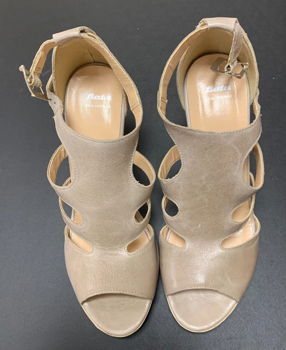Bata original leather best sale shoes