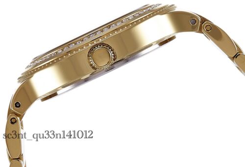 AUTHENTIC GUESS LADY MADISON GOLD TONE WATCH 0637L2 RRP:$399 Brand New - Picture 4 of 7