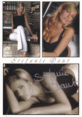 Autogramm - Stefanie Daut (Model)