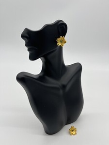 Authentic Hand Made Colombian 24K Gold Plated, "Lotus Flower"