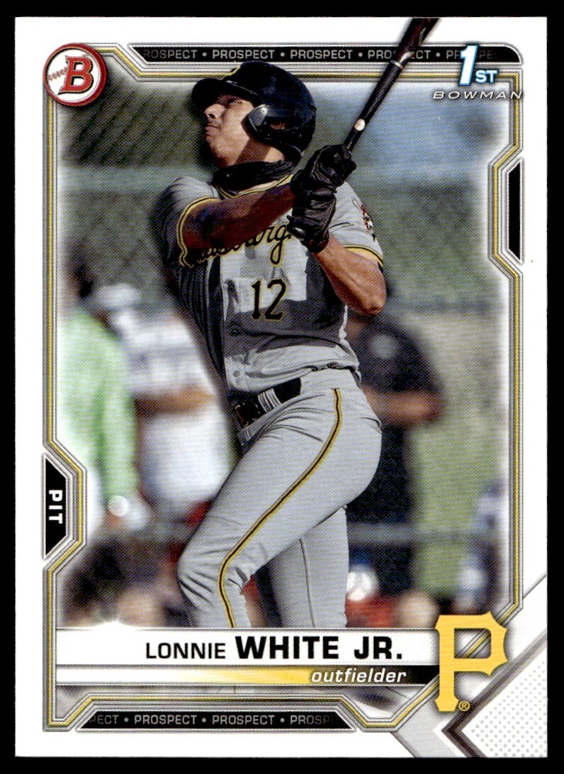 2021 Bowman Draft Lonnie White Jr. G52 Pittsburgh Pirates #BD-28