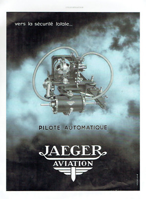 Publicité Originale Années 1950 – Minuteur Jaeger “Mémoire Sur Mesure” – Noir Et Blanc