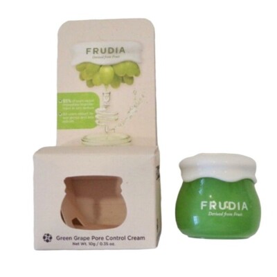 Frudia Green Grape Pore Control Cream K Beauty Watery Moisturizer 0.35oz 10g