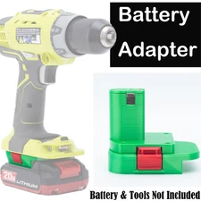 Battery Adapter For Bauer For Hercules 20V Battery  to For Ryobi 18V Tools US