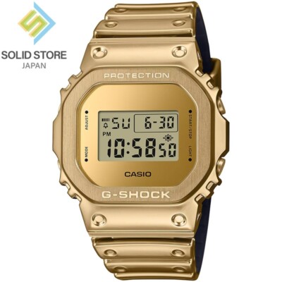 G-SHOCK GOLD'S GYM デジタル腕時計 CASIO G-SHOCK GM-5600YMG-9JF FINE METALLIC SERIES Digital Watch