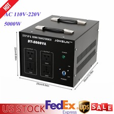Heavy Duty 5000W 10000W Voltage Transformer Step Up/Down 110V to 220V Converter