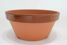 Japanese Tokoname bonsai, cacti Terra cotta training pot #13