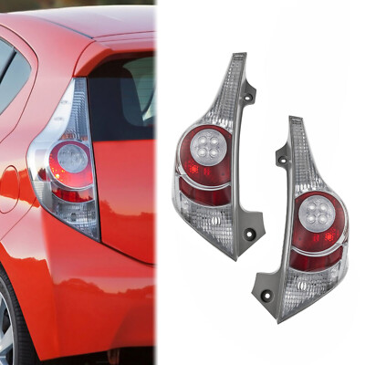 For 2012-2014 Toyota Prius C 2Pcs Tailights Set Left+Right Tail