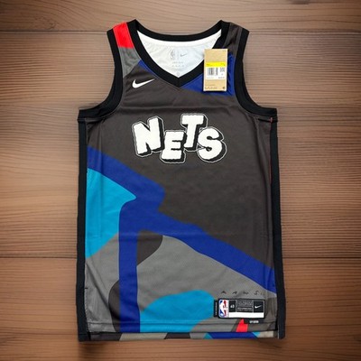 Nike NBA Brooklyn Nets 2023-24 City Edition KAWS Swingman Jersey Men's NWT S-XXL