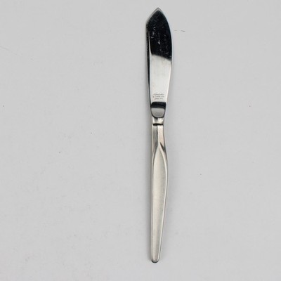 Noritake Linden Pattern Stainless Individual Fish Knife 8.25 Inches