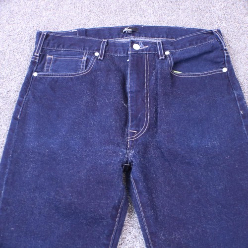 Levis CALIFORNIANS 5 PKT STRT RIGID Style #39997 Selvedge Wool Blend Mens Blue - Picture 2 of 24