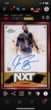 Topps Slam WWE 2025 Chrome Red NXT Signature - Josh Briggs 5cc LEGENDARY