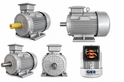 Elektromotor 2,2kW bis 11kW 400V Drehstrommotor IE3 B3  Industrie Motor
