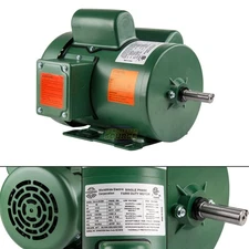 1.5 HP Single Phase Farm Duty Electric Motor 56H Frame 1800 RPM TEFC Enclosure