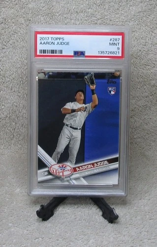 GRADED PSA 9 MINT 2017 Topps AARON JUDGE MLB Baseball Rookie Card #287 YANKEES