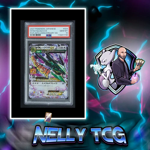 2021 Pokemon Rayquaza EX (JP) - 25th Anniversary Promo (JP) - 024/025 - PSA 10