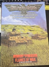 Flames of War Rulebook Supplement Rules 1st Ed German Ost Front 15mm