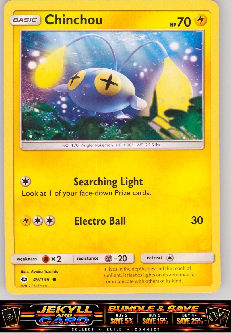 SM Base Set #49/149 Chinchou - 2017