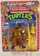 Dimwit Doughboy Rocksteady Mutant Military 2 TMNT 1992 Playmates NEW SEALED