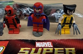 LEGO Marvel Super Heroes 6866 Wolverine's Chopper Showdown 199 Pieces No Box