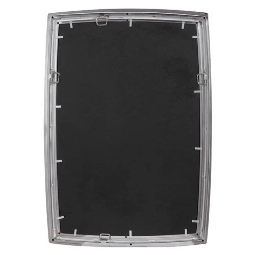 Uttermost 09618 Haskill 24" W x 34-1/4" H Rectangular Framed - Nickel - Picture 3 of 7