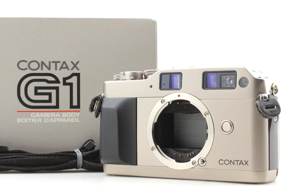 [Excelente COMO NUEVO en Caja] Cuerpo/Correa de cámara fotográfica telémetro Contax G1 35 mm de JAPÓN Foto 2 de 4